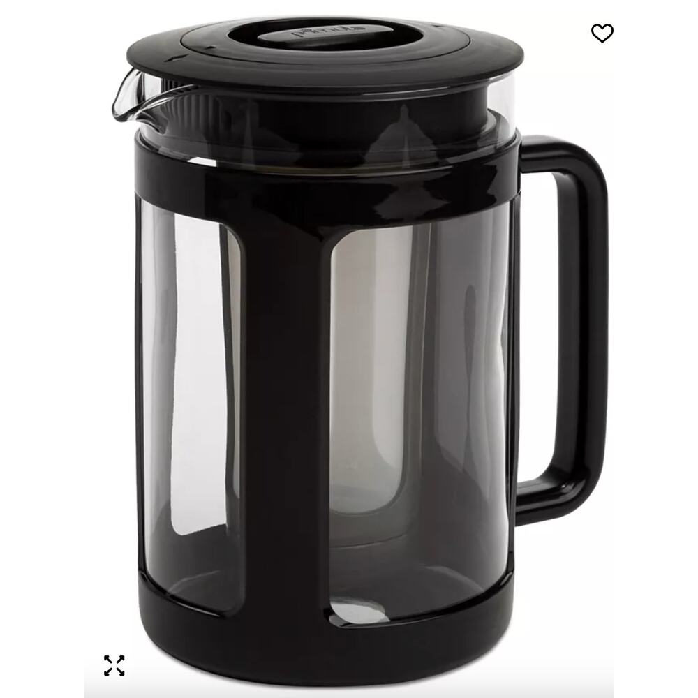 Primula Logan 1.6 qt. Cold Brew Coffee Maker with Protective Holder Filter